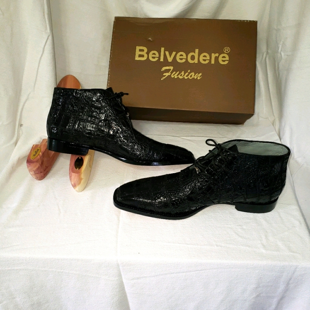 Belvedare Mens Alligator Boots